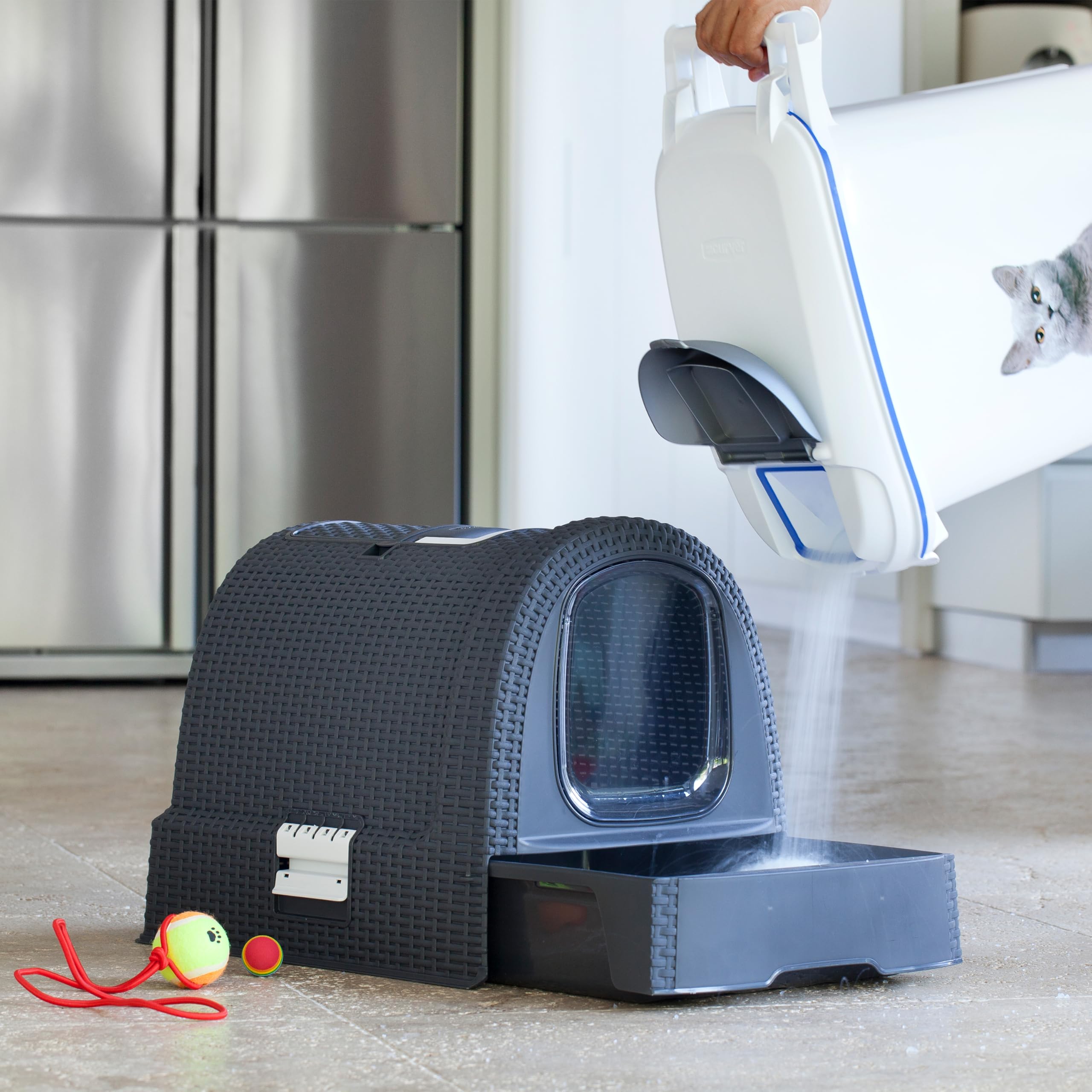 curver kattenbak deurtje