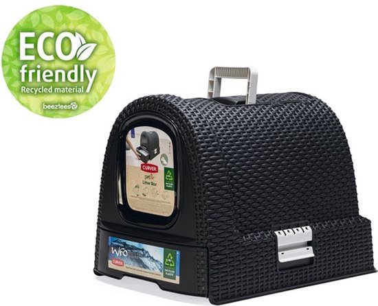 curver kattenbak lade