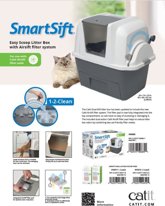 kattenbak smartsift